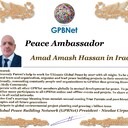 Meet our Global Peace Building team and contact for Cooperation #ForPeace #GPBNet www.ivacademy.net Amad Amash Hassan in Iraq