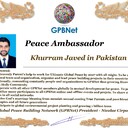 Meet our Global Peace Building team and contact for Cooperation #ForPeace #GPBNet www.ivacademy.net Khurram Javed in Pakistan