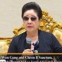 Special Meeting to Mark the 63rd Anniversary of True<br />Mother's 1960 Visit to Busan<br />Tuesday, May 23, 2023, Busan Family Church<br /><br />It is a new era, a new chapter in history, a new<br />millennium. I was infinitely grateful that we<br />could dedicate Cheon Won Gung and the<br />Cheon Il Sanctum, which Heavenly Parent had<br />so longed for and desired to see.<br />In the beginning, our Creator intended to be the true<br />parent of humanity. God created everything in<br />heaven and earth, then created man and woman who<br />were to become the ancestors of humanity. God gave<br />them a period of time during which they were to<br />grow. The invisible Heavenly Parent intended to live<br />with them when they had perfected their characters<br />and so become the true parent of all humankind.<br />However, our first ancestors were unable to perfect<br />their character, but fell and were sent out of Eden. A<br />fallen world emerged with fallen people who had no<br />relationship with their Creator. Throughout history,<br />we have sought peace, but due to conflict, war, and<br />disease we have never, even for one day, even for<br />one moment, seen our dream of a peaceful world<br />realized.<br /><br />Even so, our Creator is all-knowing and all-<br />powerful, a being whose beginning and end are the<br /><br />same. What does this imply our Creator must do? I<br />am saying that God cannot simply discard fallen<br />people and create new ones. Thus the course Heaven<br />undertook to restore humankind is the history of the<br /><br />providence of salvation, of restoration through<br />indemnity.<br />God chose the people of Israel and, through them,<br />carried out the providence of salvation. If you look at<br />the Old Testament in the Bible, it says that through<br />Abraham, Isaac, and Jacob, God found a lineage<br />among fallen humankind that Heaven could work<br />with. By the time this had developed into a tribe, a<br />people, and a nation, however, Israel had fallen<br />under Roman control.<br />After 4,000 years.... How difficult it must have been<br />for God that it took 4,000 years to rectify through<br />indemnity, through the providence of salvation, what<br />had gone wrong! It was only after four 4,000 years<br />that God sent us Jesus Christ as the only begotten<br />Son, of whom God could say "This is my Son."<br />Nevertheless, Mary, who had given birth to Jesus,<br />the people around Jesus, the Jewish leaders and the<br />people of Israel, were unaware of who Jesus truly<br />was. Furthermore, they were unaware of the original<br />essence of the Creator. How did Mary help Jesus,<br />whom she had conceived through the Holy Spirit? In<br />the end, the result was that he was sent to the cross.<br />Facing crucifixion, Jesus promised to return.<br />Consequently, Christianity began through the<br />disciples who were waiting for Jesus based on that<br />promise. What did Jesus say he would do on his<br /><br />I return? He said he would conduct the Marriage<br />Supper of the Lamb. What did he mean by that? Our<br />Creator intended, through a man and woman of<br />perfected character, to be our true parent, and it was<br />Jesus that was to fulfill this. But there was no one to<br />support Jesus.<br />In order to fulfill the ideal envisioned for the<br />creation, God looked for a people through whom to<br />send the only begotten Daughter, who had not<br />emerged 2,000 years ago. This was the Korean<br />people. The Korean people have survived by making<br />reverence for Heaven their focus. Furthermore,<br />Korea has never invaded other countries. Even when<br />we were attacked, we came out victorious.<br />The only begotten Daughter, whom Heaven had to<br />establish, needed to be born on a Christian<br />foundation. Jesus went to the cross yet promised to<br />return, and it was the apostles who waited for him to<br />come that gave birth to Christianity. Over the past<br />2,000 years, Christianity, which thus began based on<br />the hope for the return of Jesus even though people<br />did not know his original essence, has spread<br />throughout the world.<br />Regrettably, however, the communist ideology<br />emerged from within Christendom. We humans are<br />created beings, yet atheism asserts there is no God.<br /><br />Ideologies that claim ignorance of the Owner-<br />Creator of the universe or say the Creator does not<br /><br />exist surely cannot govern the world. Heaven has<br />raised up many righteous people throughout the<br />world during various ages, and, through them,<br />allowed religion to lead each region. The purpose of<br />each religion should be to explain the Creator, and to<br />know the Creator's original essence. Until now,<br />religions have been largely dominated by men, so<br />something is out of balance. It is the mother rather<br />than the father that gives birth—0.01 percent the<br />father and 99.99 percent the mother. Is that right?<br />[Yes.]<br />Whether now or then, Heaven has been awaiting the<br />appearance of the True Parents, who would know<br />God’s circumstances and create an environment that<br />enabled God to embrace humanity. In that the history<br />of Christianity has been centered on men, it created a<br />lot of problems. So the Reformation occurred. Luther<br />began it, it was consolidated by Calvin, and the<br />Protestant faith had an active beginning. Due to the<br />work of American Protestant Christians centered on<br />Pyongyang, Korea was heating up with the Word of<br />the Holy Spirit and the Truth. However, there have<br />been strange occurrences in international affairs<br />centering on the Korean Peninsula.<br /><br />I am now 80 years old; I was born in 1943. After our<br />liberation in 1945, the peninsula was divided into<br />North and South. North Korea was advancing<br />actively as a communist system; and South Korea<br />had various people at the helm, so things were not<br />organized well. At that time, North Korea was<br />preparing to take over, and on June 25, 1950, war<br />broke out.<br />I was born in North Korea and was there until 1948.<br />However, according to the principles of creation, the<br />Creator gave human beings a period of time during<br />which they are to grow. And so as I am the only<br />begotten Daughter, God had to protect me until I was<br />able to serve Heaven according to my own will. God<br />had to protect me. Do you know how it was that<br />sixteen nations were able to participate with the UN<br />forces? It is not by human strength or effort, but<br />because Heaven worked. For whose sake? In order to<br />realize the ideal of creation, Heaven inevitably had<br />to protect the birth of the only begotten Daughter<br />who was responsible to bring that to fruition.<br />Now is the time to tell the truth of the providence<br />and of history. True Father received his call from<br />Jesus when he was 16 years old. “Please complete<br />what I could not do on earth.” What was that? He<br />was asking Father to take the position of the True<br />Parent.<br />Then what should we do? Two thousand years ago,<br />in keeping with the principles of creation, God<br />brought the only begotten Son to be born among<br />fallen humankind, and finally after 6,000 years God<br />brought the only begotten Daughter into the world in<br />a Christian environment. God’s full power was<br />invested to expand the environment of Christian<br />support, waiting for the day when the only begotten<br />Daughter would grow up and be able to uphold the<br />heavenly providence on her own terms. However, he<br />was in South Korea at the time and had married, but<br />Heaven instructed him to go to North Korea. Some<br />may know why God asked him to go to the North.<br />It was going to a place of death. However, he went to<br />the North with an attitude of absolute obedience and<br />then witnessed. There was the time when he was<br />waiting for the date of his execution in the Hungnam<br />labor camp, but due to the UN Forces landing at<br />Incheon with General MacArthur, he was able to<br />return to the South. He was the one who had to<br />receive Jesus’ call and, in order to fulfill Jesus’<br />hopes, to follow the path of the Messiah at the<br />Second Coming. I don’t think the expression “only<br />begotten Son” fits so well.<br /><br />Before he died on the cross, Jesus said, “I still have<br />many things to say to you, but you cannot bear them<br />now.” Jesus did say this, didn’t he? The content<br />Jesus was unable to tell them is what Father had to<br />write as the original text of Divine Principle [Wolli<br />Wonbon, 1952], which teaches the essence of the<br />Creator and the essence of Jesus. If Father had been<br />able to prepare from the age of 16 for the restoration<br />of the Christian realm, the situation might have been<br />a little different. Why should we have to hear<br />Christians calling us heretics? Christians do not<br />know the original essence of Jesus, nor do they know<br />the original essence of the Creator. Then, is the<br />Unification Church that knows Jesus and the Creator<br />heretical? Is Christianity heretical?<br />We have quietly run toward the day of the<br />fulfillment of God's providence, without speaking<br />out. Through this, we have laid mission<br />organizations throughout the world that are not<br />inferior to Christianity's. Further, as a result of the<br />Blessing Ceremony given through the True Family<br />movement, families that can understand Heaven's<br />circumstances and receive God's Blessing are spread<br />all over the world.<br />We have worked for more than forty years for the<br />restoration of the world, centering on the United<br />States. The situation did not permit us to properly<br />care for Korea. Nevertheless, this nation, this people,<br />must become the homeland of Heavenly Parent and<br />the providence. Since we need to garner the world’s<br />strong support in order for North and South Korea to<br />unite, we have carried out the providence throughout<br />the world. Now, however, True Parents have<br />announced the dawn of a new age and new<br />providential history.<br />Cheon Il Guk Foundation Day was proclaimed, and<br />the firm settlement of Cheon Il Guk was achieved.<br />To accomplish this, at least seven religious groups,<br />seven countries, and a continent had to be restored.<br />Additionally, the condition of a continental-level<br />Blessing Ceremony was established. The settlement<br />of Cheon Il Guk was only made possible through<br />achieving these results. This completed the task.<br />That is why from ten years ago I have been saying<br />that I would build Cheon Won Gung and the Cheon<br /><br />Il Sanctum. However, neither the government nor<br />Christianity understood the situation regarding<br />Cheon Won Gung at that time. That is why I said it<br />would start out as a museum.<br /><br />I had fourteen artworks created using mother-of-<br />pearl through which to depict the providential work<br /><br />our eternal Creator has conducted to save fallen<br />humankind. These are realistic Seonghwa artworks<br />that allow one to learn about the 6,000 years of<br />God’s providential history at a glance. They are<br />remarkable works of art created by top masters in<br />this field, works the like of which can never be made<br />again. As long as this planet exists, they will be<br />preserved. Yet we have a lot of work to do now.<br />Originally, the Creator created the Earth to be a<br />beautiful and healthy place for humankind. Through<br />ignorance resulting from the human Fall, however,<br />the environment of the Earth has been damaged and<br />destroyed. A certain scientist says this: the Earth has<br />faced crises five times during the billions of years of<br />its existence, and tells of a sixth crisis by which the<br />Earth will disappear. Would that be okay? [Not<br />okay!] Not okay, right? I don't know what it was like<br />in the past, but now that we know and now that we<br />attend Heavenly Parent, we cannot let it happen,<br />right? [Yes.]<br />So there is much to do. As the chosen people who<br />live in attendance of the Heavenly Parent, the people<br />of this nation should fulfill their responsibility.<br />Those of us alive today are responsible for saving<br />our planet, which is the Creator's treasure, bringing it<br />to a healthy state. In order to achieve this, the nations<br />attending True Parents must pool their strengths. Isn't<br />that so? [Yes.] It is for this reason that national<br />restoration is absolutely, absolutely necessary.<br />As such, in order to be in the vanguard as the central<br />leading nation, what should the Korean people do?<br />We have to accomplish it first, isn’t that right? [Yes.]<br />Well, I also spent time in the vicinity of Busan when<br />I was a refugee. There are so many things I could say<br />about Daegu and Busan. I love you all. [Applause]<br />As people who have lived in this time, I pray that<br />you will all become ancestors and parents of which<br />future generations will be proud.