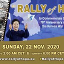 Hi Register Now to Exciting Messiah Second Coming 3rd Rally of Hope for the Realization <br />of a Heavenly Unified World LIVE November 22, 2020 at www.peacelink.live <br />-Register at GForms https://forms.gle/Uq1qMRJ5JuC1JDo59 <br />-Participate in event<br />Share this Good News to all your friends in all social networks and even invite your President and your Boss to attend And receive ultimate salvation and blessing<br /> Let’s storm Heaven and Earth with #MessageToBillions - #TrueParents #HappyMarriageBlessedByGod #ForPeace